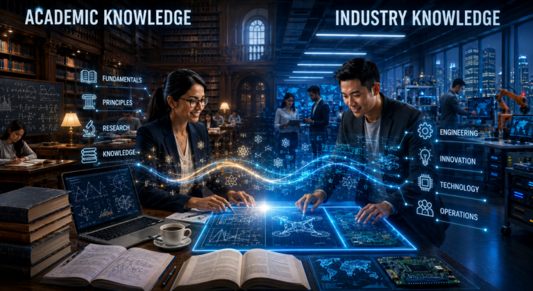 Academic and Industry Knowledge in Cybersecurity Careers