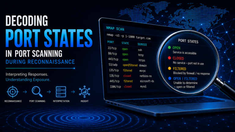 Decoding Port States in Port Scanning During Reconnaissance