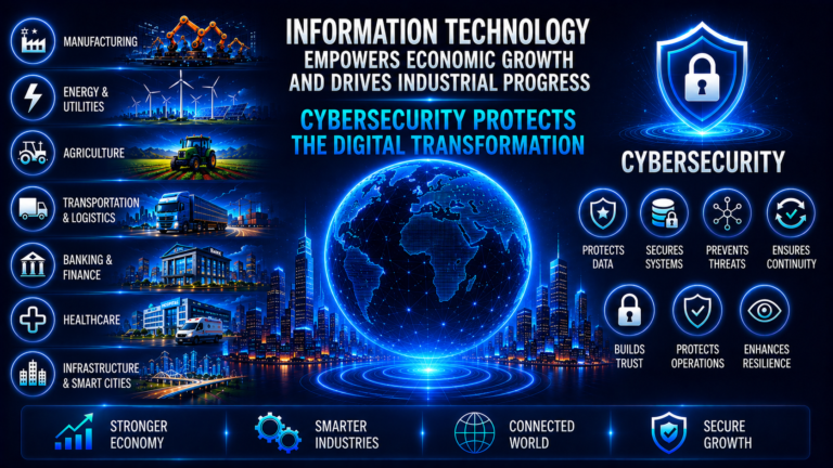 How Information Technology Drives Economic Growth and Why Cybersecurity Matters