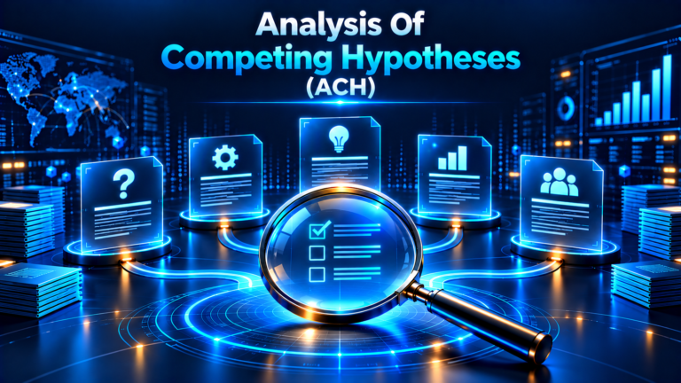 Understanding Analysis of Competing Hypotheses (ACH)